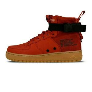 Nike SF Air Force 1 Mid Men's Dune Red